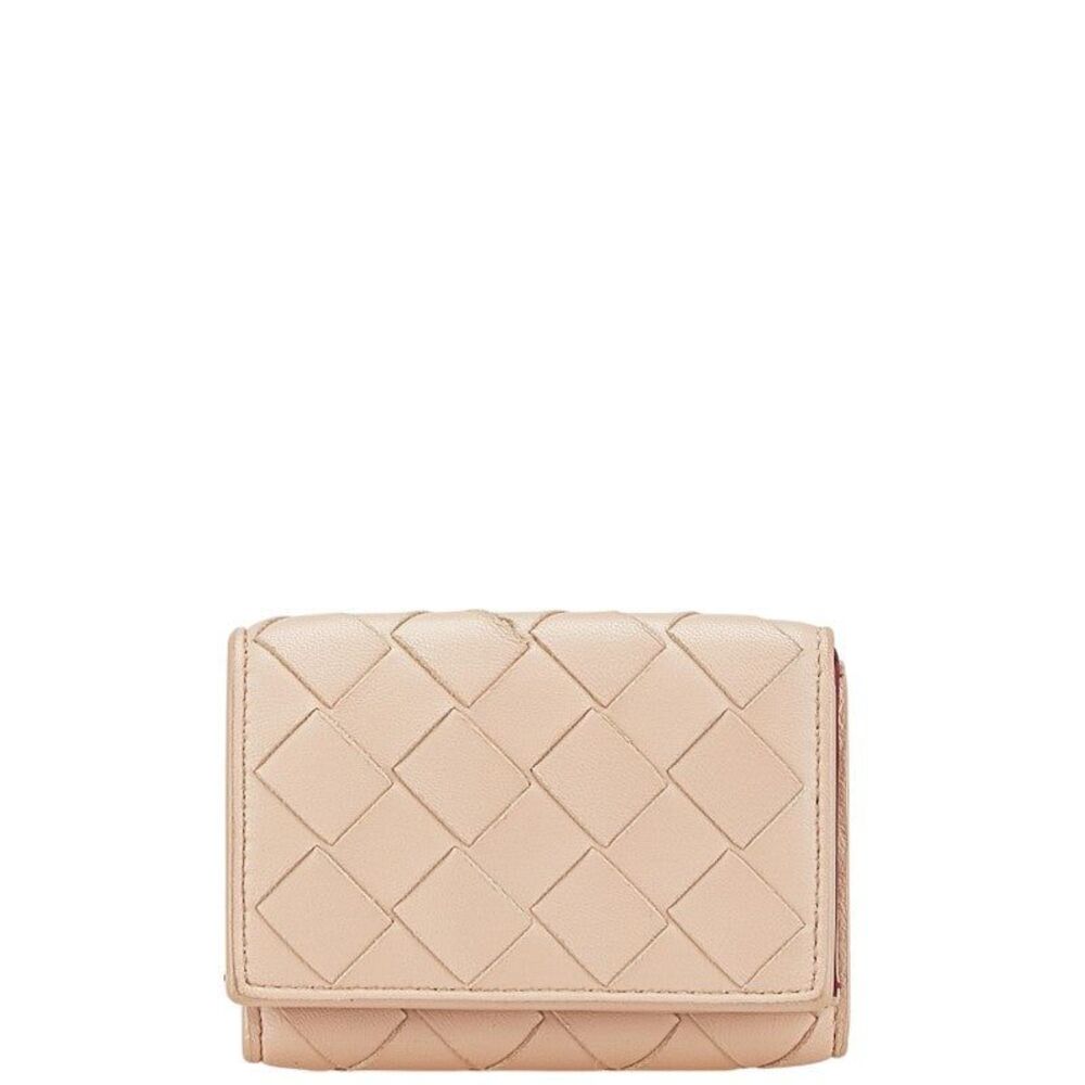 Bottega Veneta Intrecciato Trifold Wallet